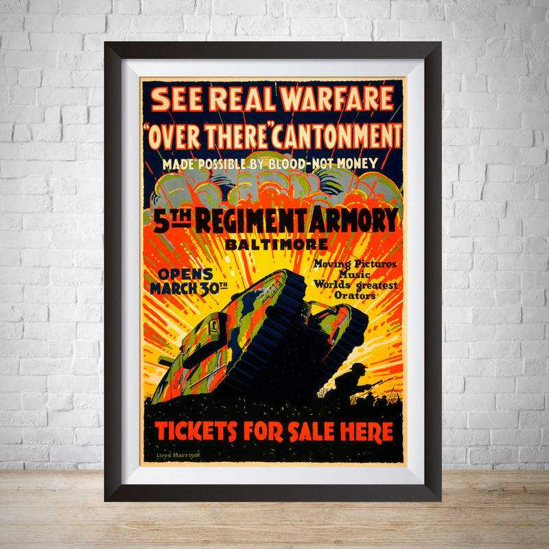 Propaganda Poster World War I Propaganda War Movie War Films Reproduction Military Poster Poster Wall Art War Poster War Art.jpg
