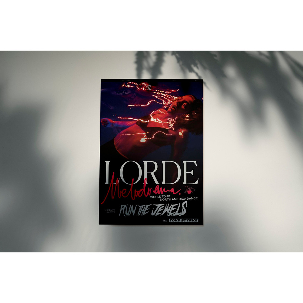 2023 Lorde Album Music Tour Album Print, Vintage Album Printed Art, Song Lyrics Poster Retro Music Lover Decor, Music Wall Art, Gift For Her.jpg