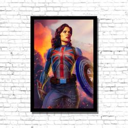 agent carter poster, marvel's captain carter movie poster, strong women poster, captain america canvas, movie posters, a