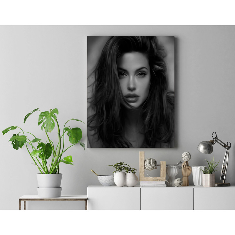 Angelina Jolie Poster, Angelina Jolie Canvas ,Best Singer Poster, Singer canvas Arts,Vintage Poster,Canvas Poster,Actor girl Poster Art 1.jpg