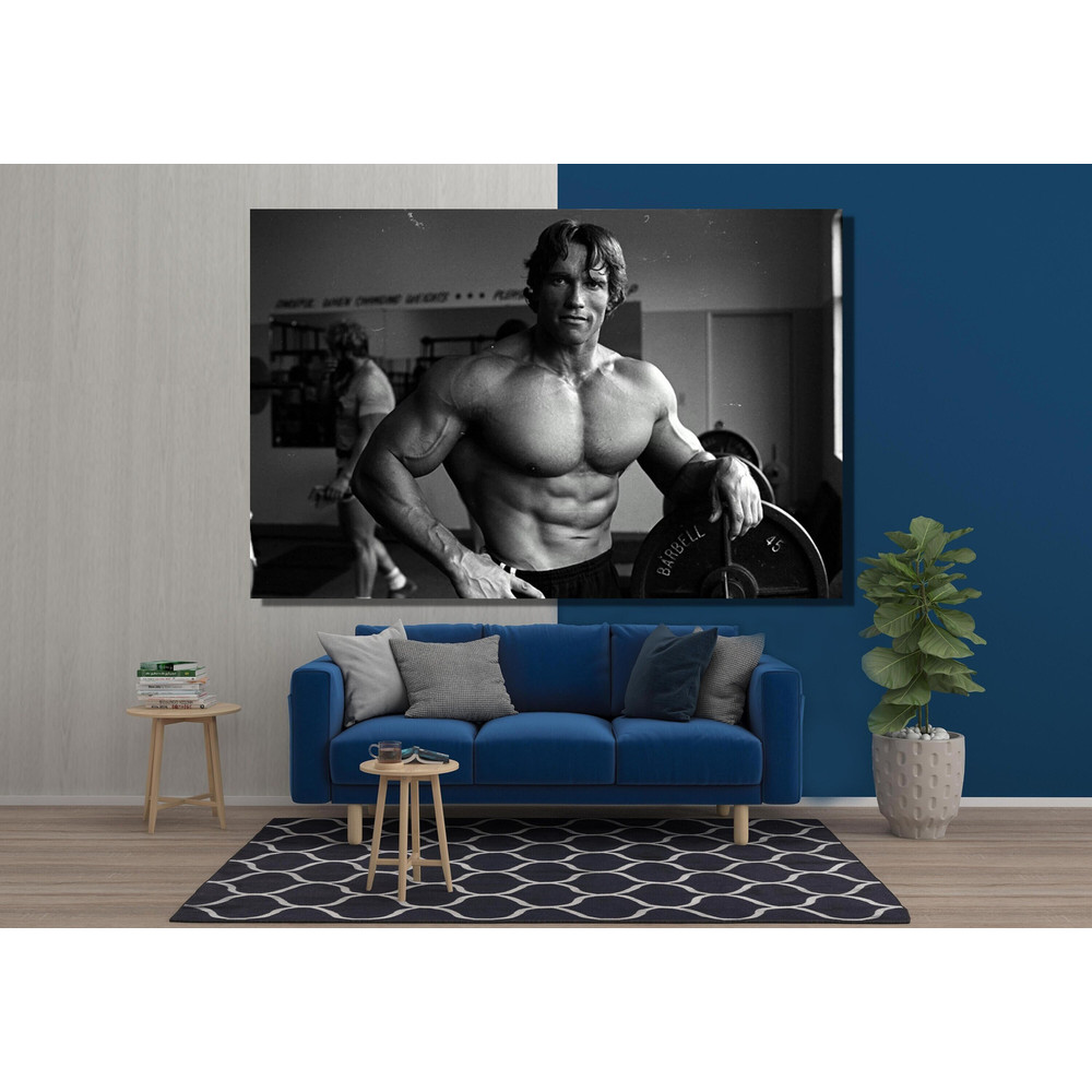 Arnold Schwarzenegger Canvas Art, Arnold Schwarzenegger Poster Art, Fitness Gym Motivation Canvas Prints, Body Building Poster, Man Body Art.jpg