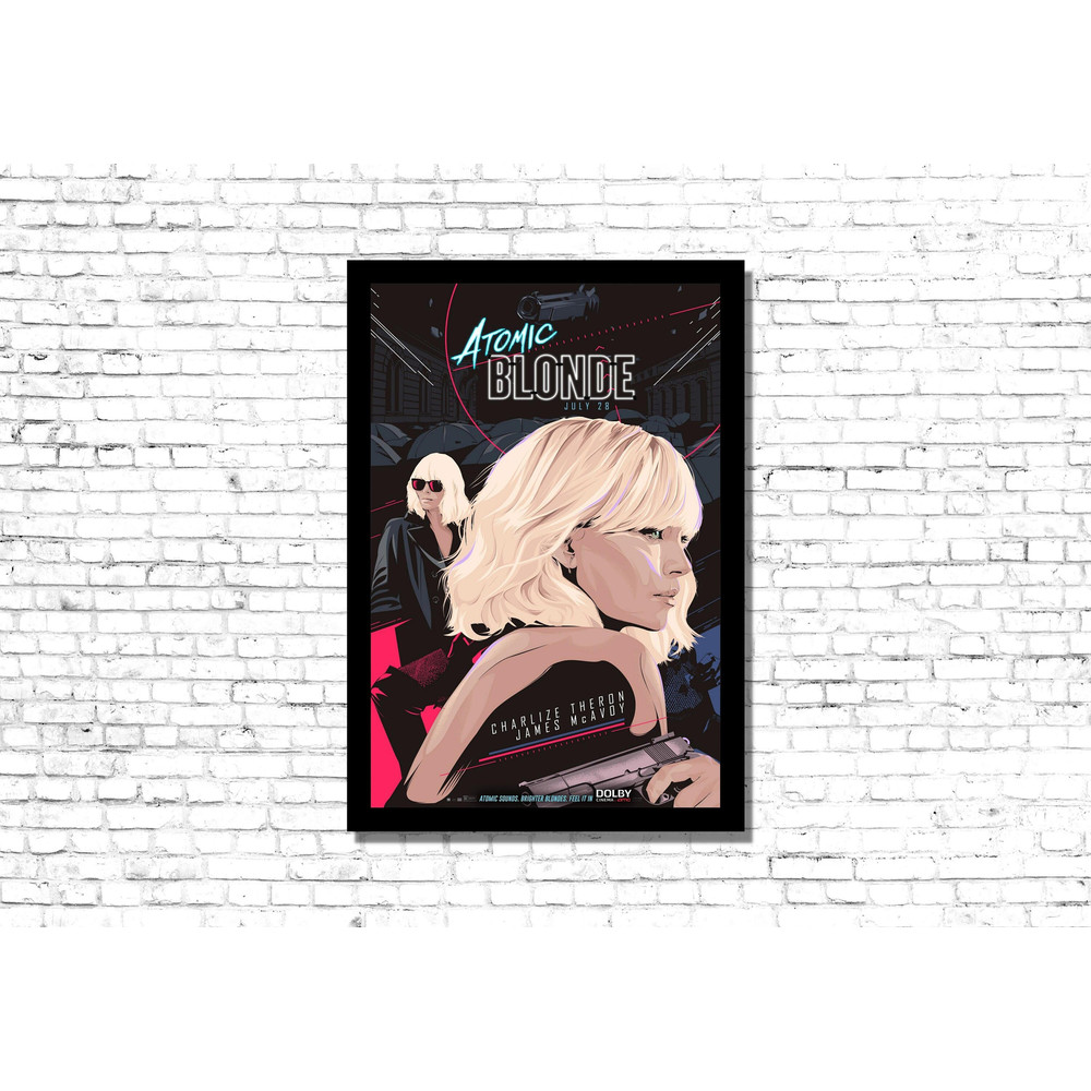 Atomic Blonde Movie Print Art, Atomic Blonde Movie Poster, Atomic Blonde Movie Canvas, Atomic Blonde Movie Wall Decor, Classic Movie Print.jpg