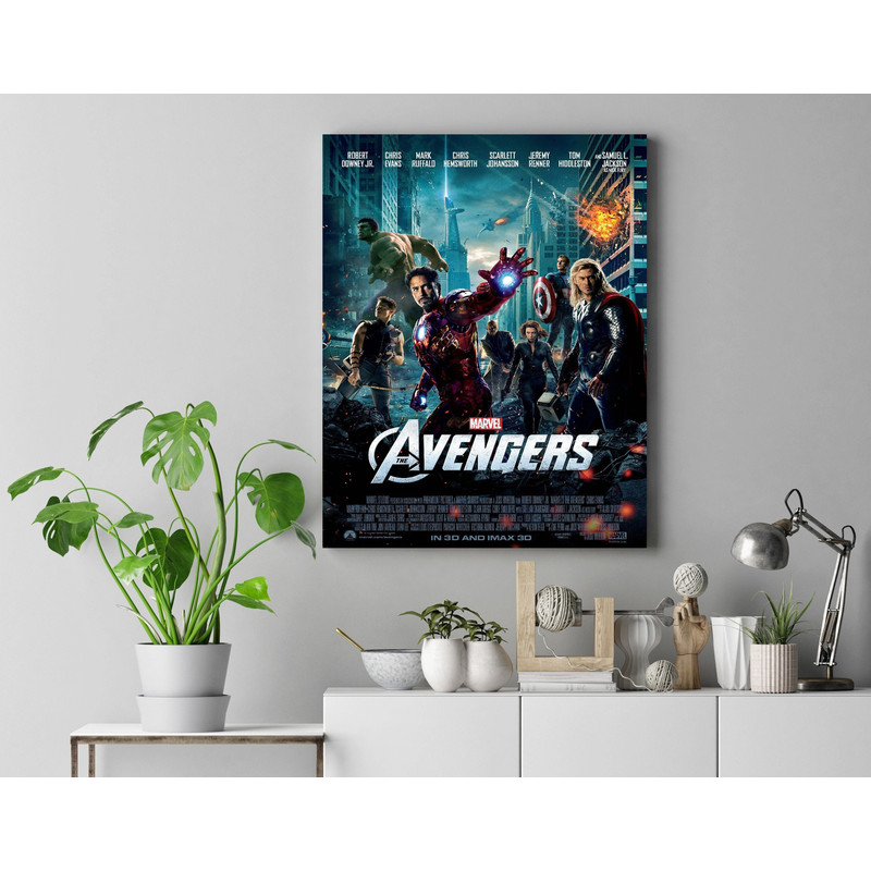 Avengers Movie Art Poster, Avengers Movie Canvas Art,Canvas Print, Wall Decors, Home Decor, Movie Posters,Trendy movie Poster 1.jpg