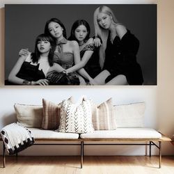 blackpink poster, blackpink canvas ,best singer poster, singer canvas arts,kpop poster,canvas poster,kpop girls poster a