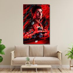 carlos sainz poster , carlos sainz f1 canvas art , carlos sainz poster print, ferrari carlos sainz wall art, formula one