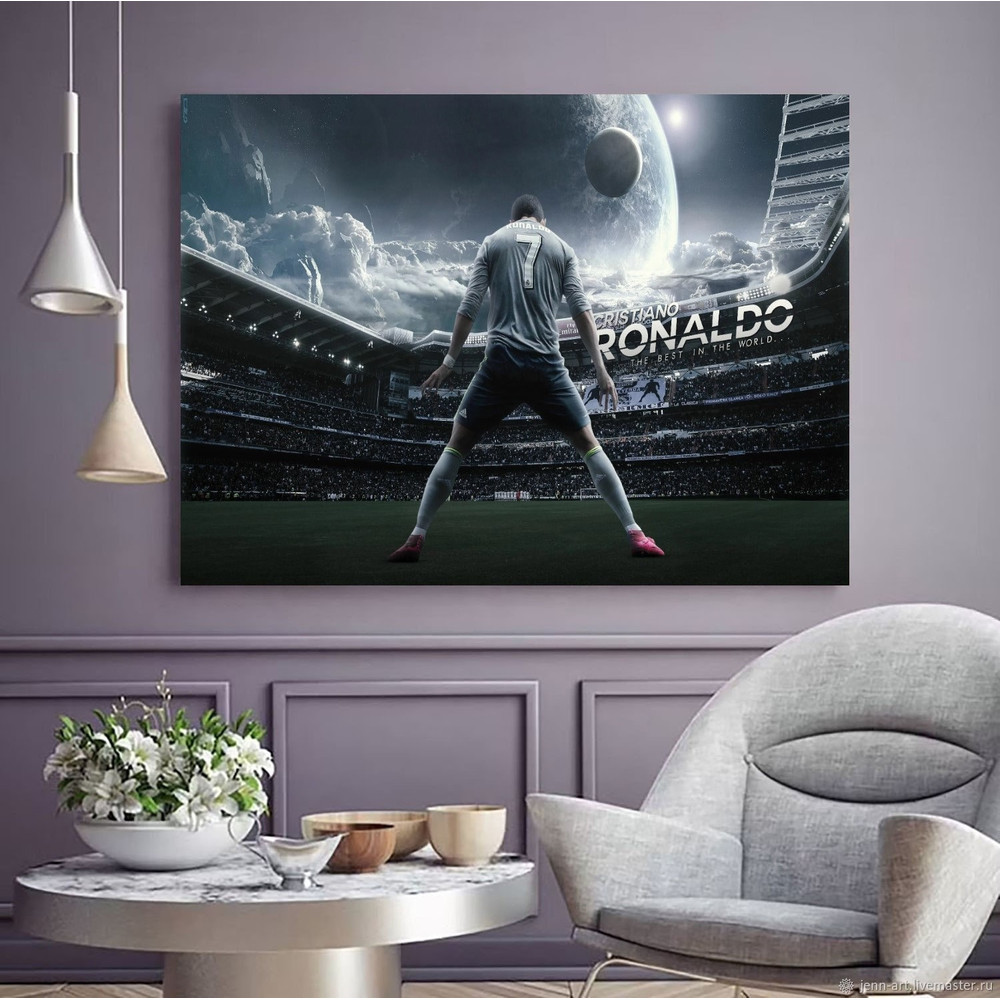 Cristiano Ronaldo Print, Cristiano Ronaldo Wall Art, Cristiano Ronaldo Canvas, Cr7, Cristiano Ronaldo Poster, Canvas Football, Gift For Men 1.jpg
