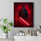 Darth Vader Canvas, Framed or Unframed, Star Wars Print, Darth Vader framed print, Darth Vader Poster, Star Wars Poster, Anakin Skywalker 1.jpg