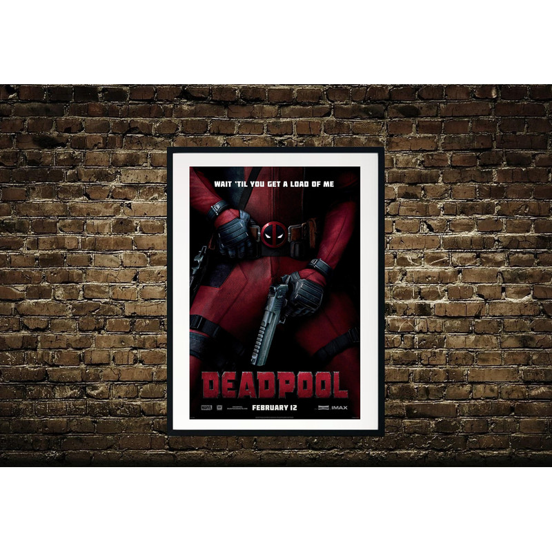 Deadpool Movie Poster, Deadpool Movie Canvas, Wall Decor,Home Decor, Movie Poster, Wall Print, Classic Movie Poster, Classic Movie Print 2.jpg