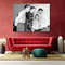 Elvis Presley Canvas Poster Art, Elvis Presley, Carl Perkins, Jerry Lewis poster, The Million Dollar Quartet,Vintage Legend Print.jpg