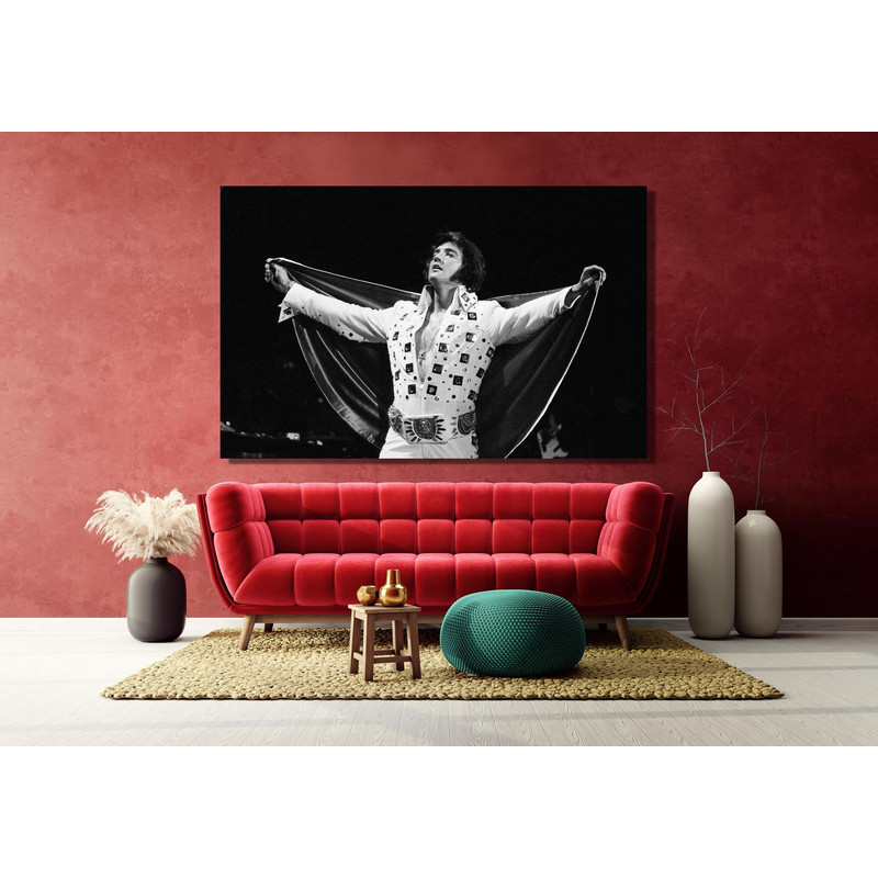 Elvis Presley Poster Print, Elvis Presley Canvas, Elvis Presley Merchandise, Elvis Presley-Themed Decor, Vintage Music Legend,Vintage Poster.jpg