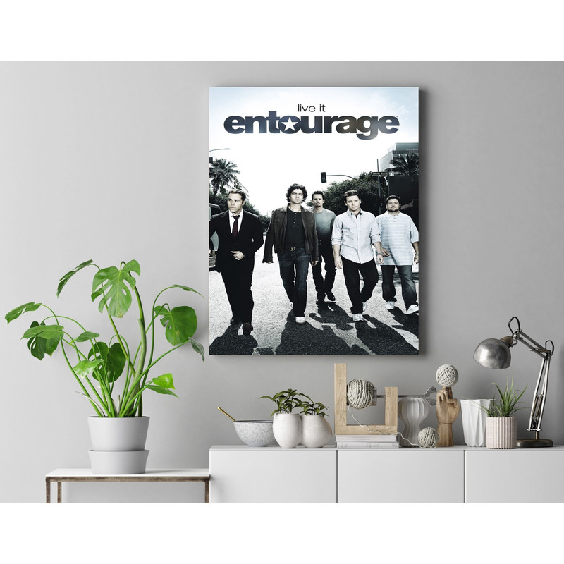 Entourage Queens Boulevard Movie Art Poster, Entourage Movie Canvas , Wall Decors, Home Decor, Movie Poster, Wall Art Print , Canvas Print.jpg