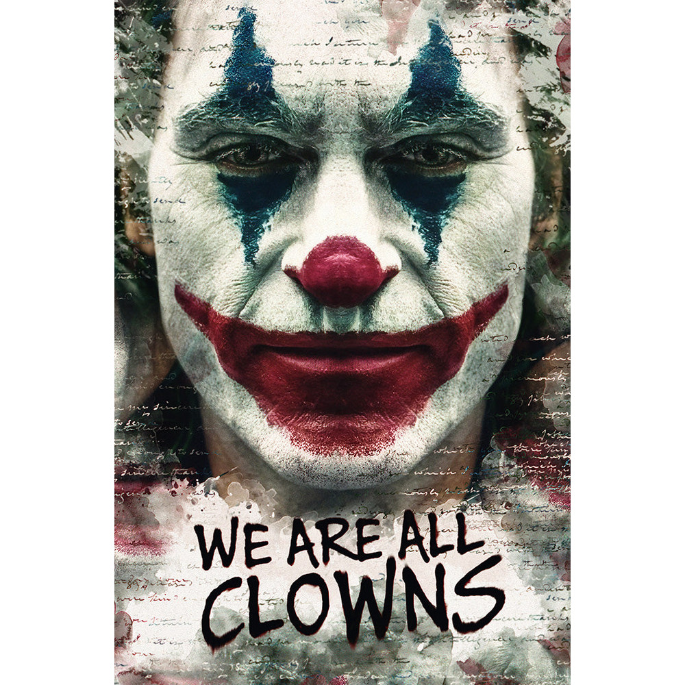 Joker 2019 We Are All Clowns Poster 1.jpg