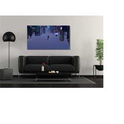 spiderman into the spider-verse poster art,spider-man canvas wall