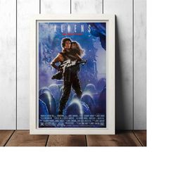 aliens (1986) classic movie poster - film fan
