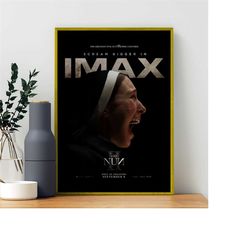 the nun ii classic film poster for home