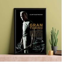 gran torino classic movie poster - film fan
