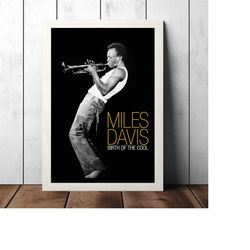 miles davis poster - concert poster - music