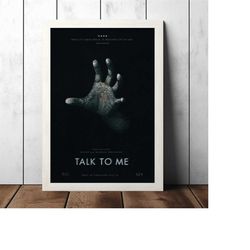 talk to me (2022) classic horror movie poster