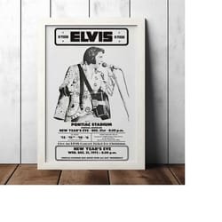 elvis presley 1975 pontiac, mi new year's eve