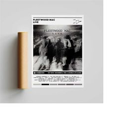 fleetwood mac - live album poster / album