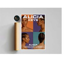 alicia keys - alicia album poster / room
