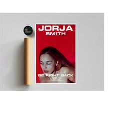 jorja smith - be right back album poster