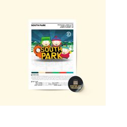 south park poster / tv show poster /