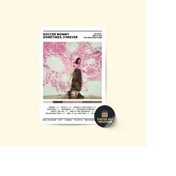 soccer mommy - sometimes, forever album poster /