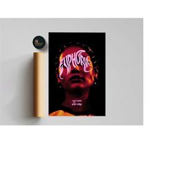 euphoria maddy perez movie poster, wall art, wall