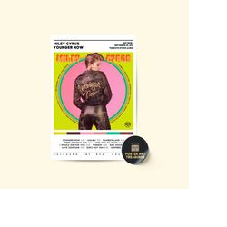 miley cyrus - younger now album poster /