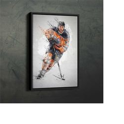connor mcdavid poster edmonton oilers nhl framed wall
