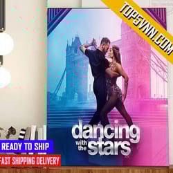 official bond night episode of dancing with the stars on disney fans poster canvas