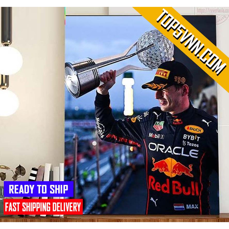 Premium Max Verstappen Is The 2022 FIA Formula 1 World Champion Fans Poster Canvas.jpg