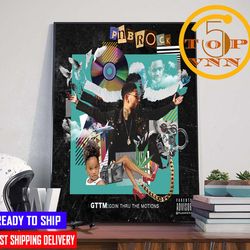 rip pnb rock 1991 2022 thank you for the memories poster canvas