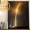 SpaceX Falcon Arching To Orbit Gifts Poster Canvas.jpg