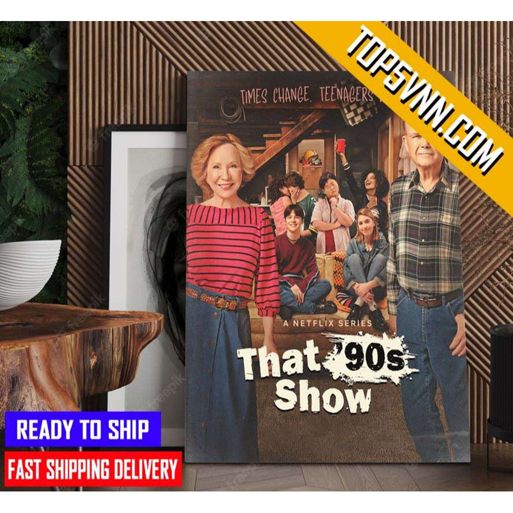That '90s Show is returning for season 2 Poster Canvas.jpg