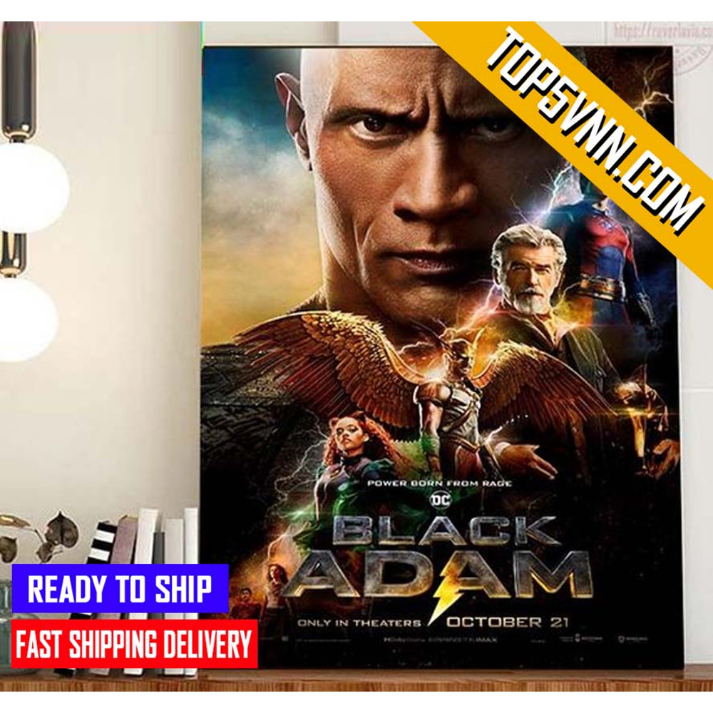 TREND - DC Comics Black Adam New Poster Movie Gifts Poster Canvas.jpg
