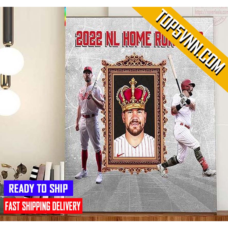 TREND Aaron Johnson Is 2022 NL Home Run King Gift Poster Canvas.jpg