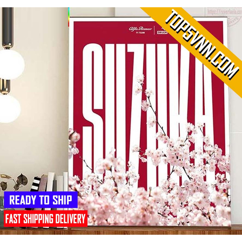 TREND Alfa Romeo F1 Team ORLEN On Suzuka Circuit F1 Japanese GP Gift Poster Canvas.jpg