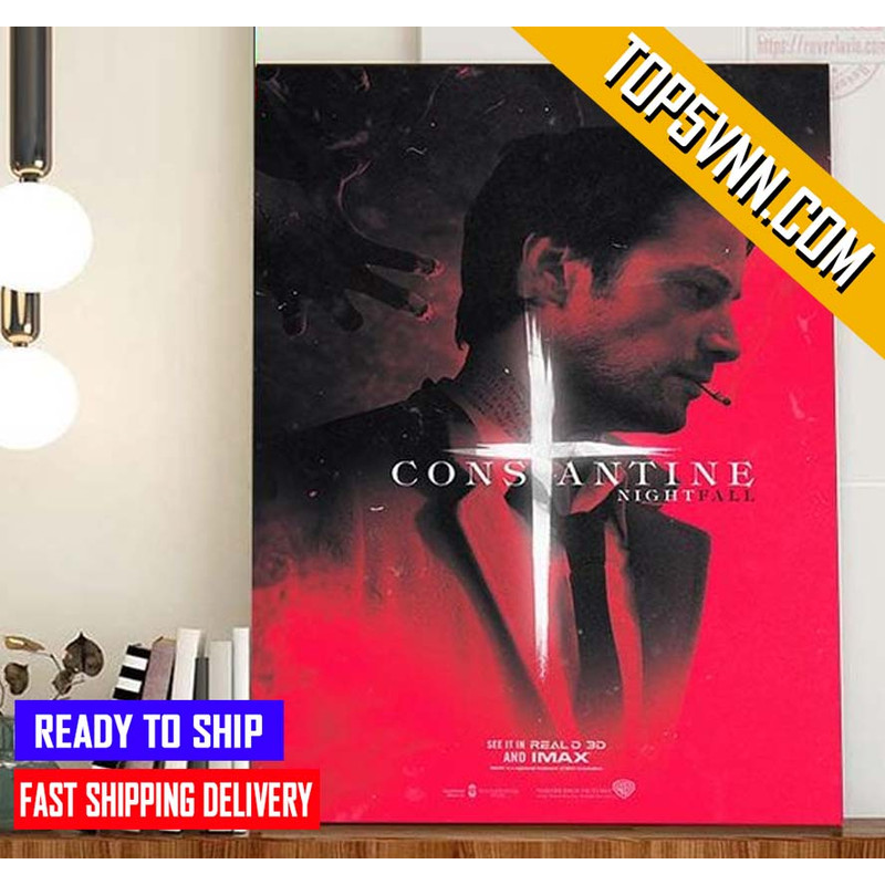 TREND Constantine Nightfall x Keanu Reeves Gifts Poster Canvas.jpg