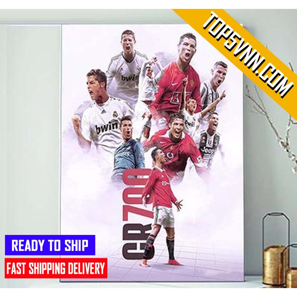TREND Cristiano Ronaldo Scores His 700th Club Goal Career Fans Poster Canvas.jpg