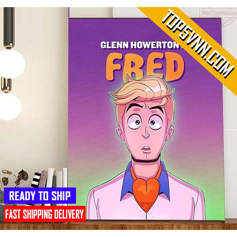 TREND Glenn Howerton Is Fred In Velma Series Gift Poster Canvas.jpg