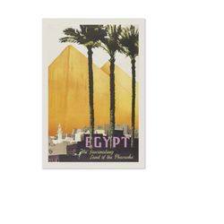1930s egypt - fascinating pyramids vintage style travel