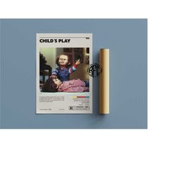 child's play retro vintage poster | minimalist movie