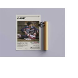 cherry retro vintage poster | minimalist movie poster