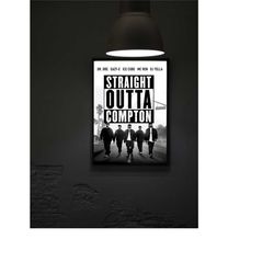 straight outta compton (2015) movie poster movie print,
