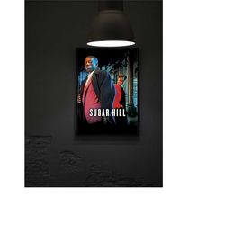 sugar hill (1994) movie poster movie print, hip