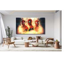 spiderman canvas wall art spider-man poster spider-man spiderman