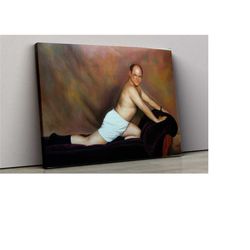 george costanza canvas, george costanza hot painting poster,