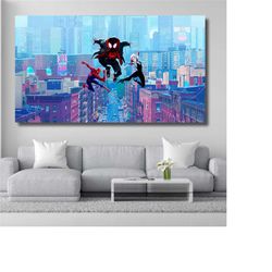 spider man: into the spider verse poster, miles